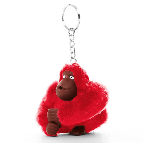 Accesorios Kipling Sven Monkey Keychain Rojos | MX 1999QM